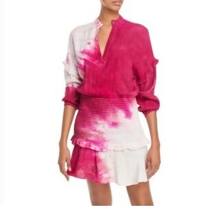 Aqua Pink Ombre Dress